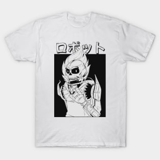 Skull robot illustration T-Shirt